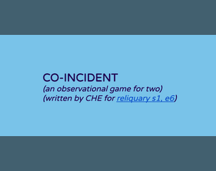 co-incident  