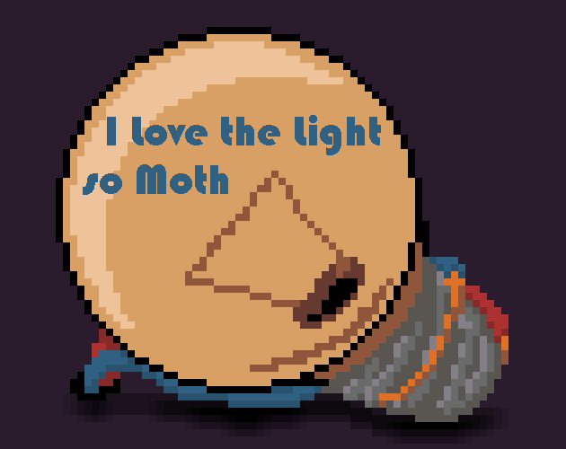 Cover image for I Love the Light so Moth