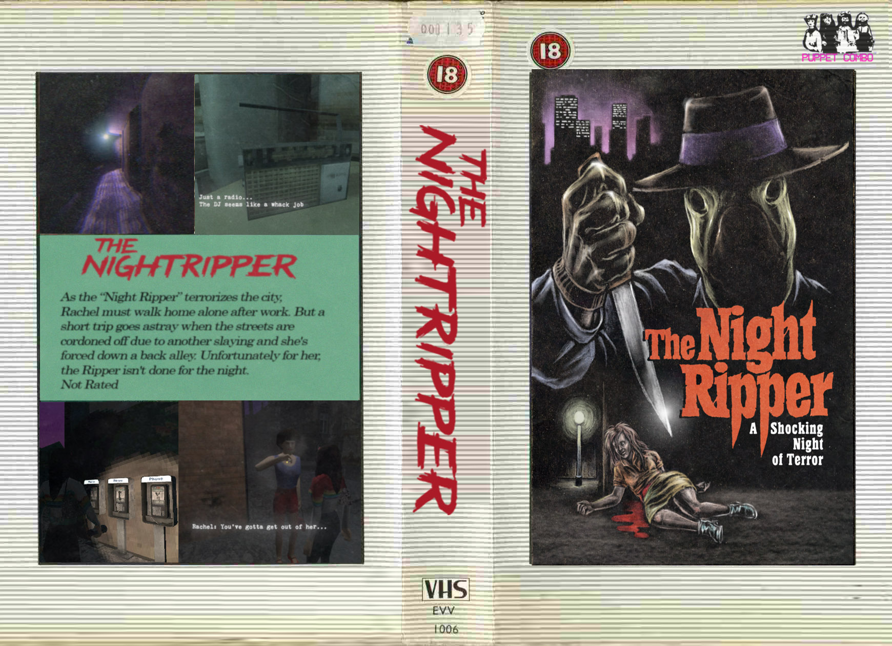 Puppet Combo Vhs GIF - Puppet Combo Vhs Vhs Horror - Discover & Share GIFs