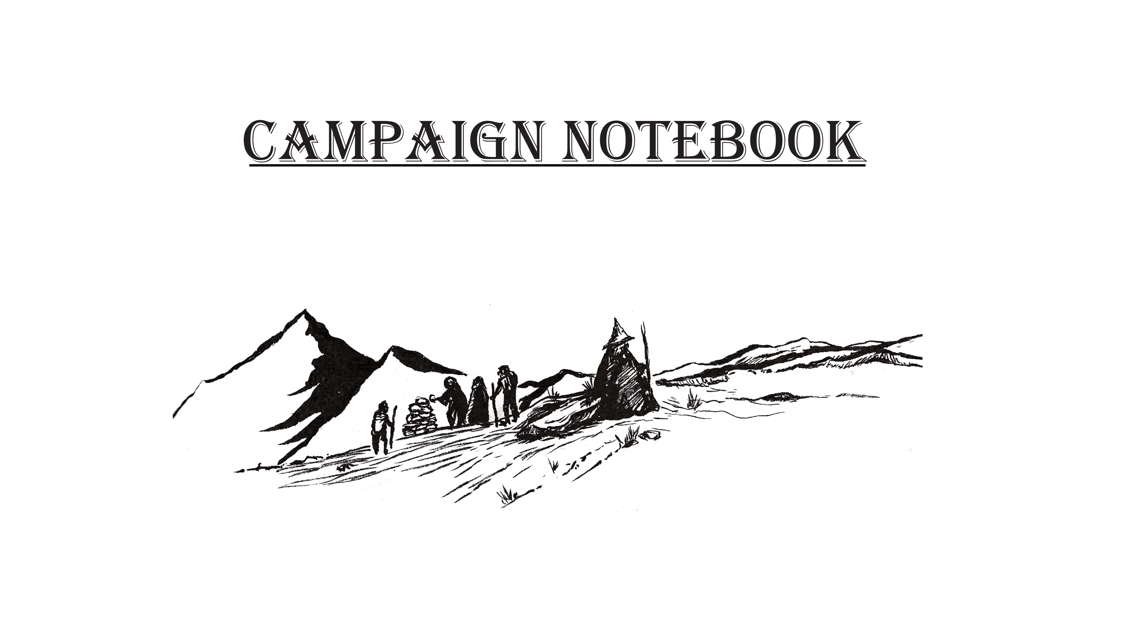 Deluxe Campaign Notebook