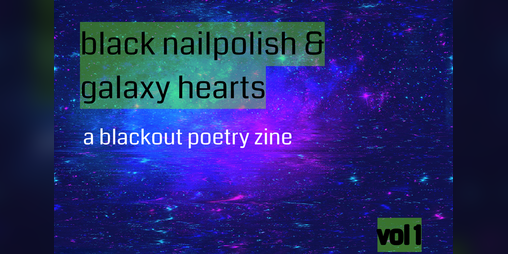 Cover image for black nailpolish & galaxy hearts vol. 1