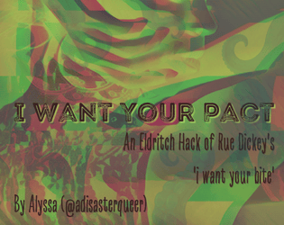 I Want Your Pact   - The Bachelor, if the bachelor were a warlock 