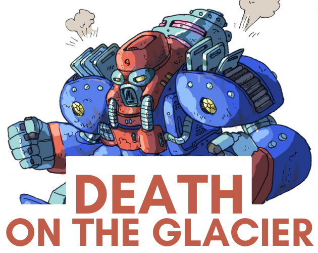 Cover image for Death on the Glacier
