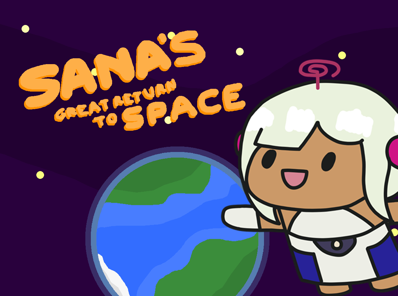 Cover image for Sana's Great Return To Space