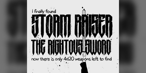 Cover image for Storm Raiser the Righteous Sword