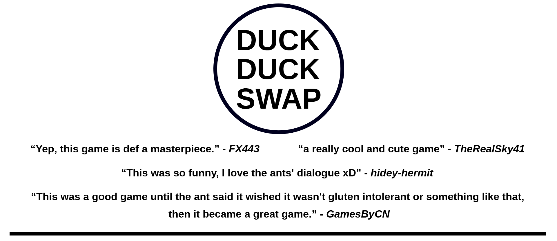duck duck swap