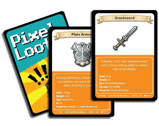 Pixel Loot Print-and-Play Treasure Cards   - 320+ printable D&D 5e treasure cards in a retro 16-bit style. 