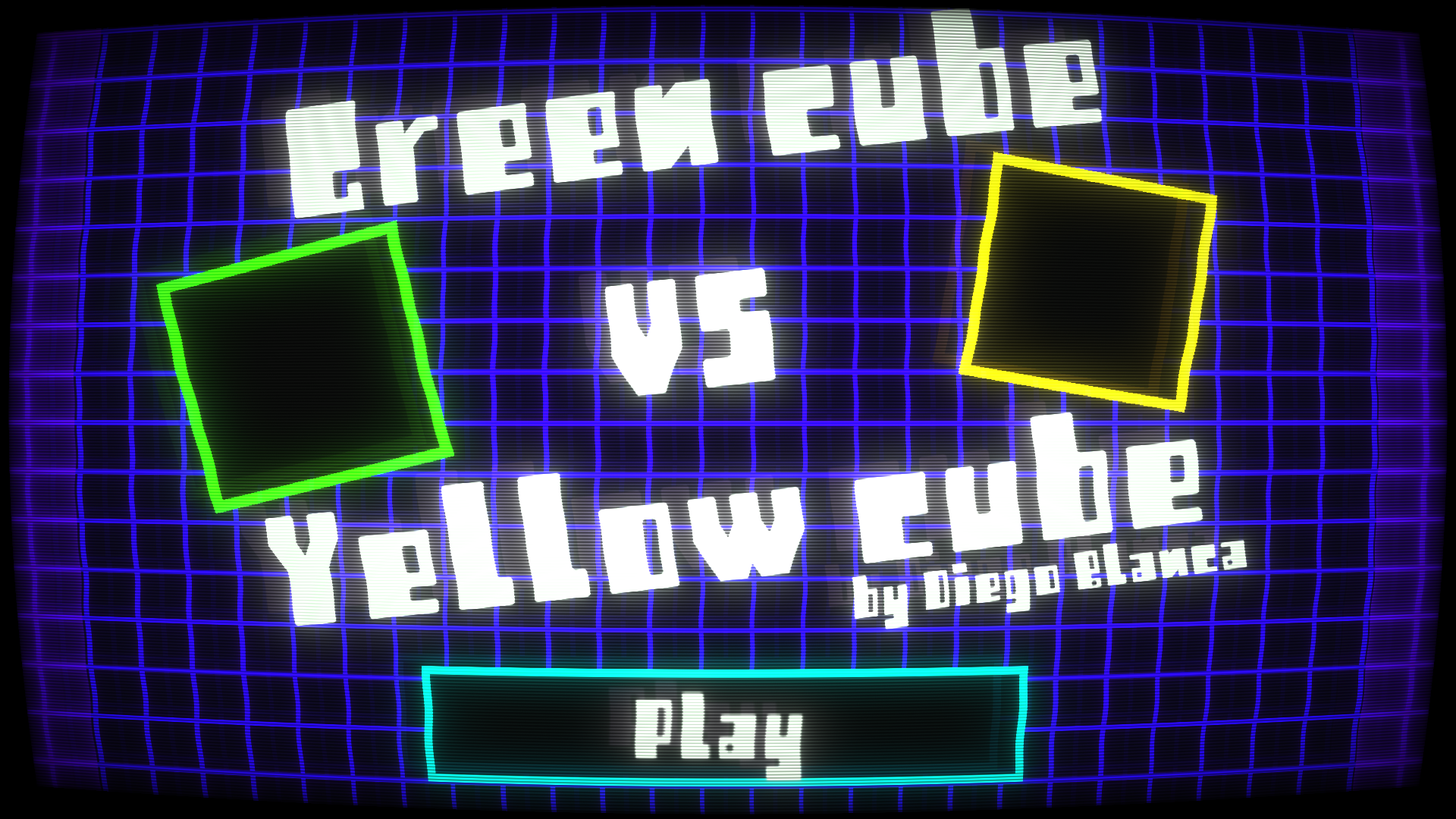 Green Cube VS Yellow Cube: Online Game