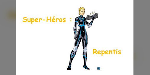 Cover image for Super-Héros : Repentis