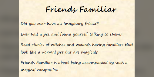Cover image for Friends Familiar