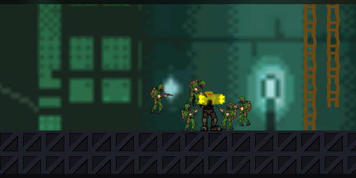 Cover image for The Infiltration of the Dance Machine Robots' Base