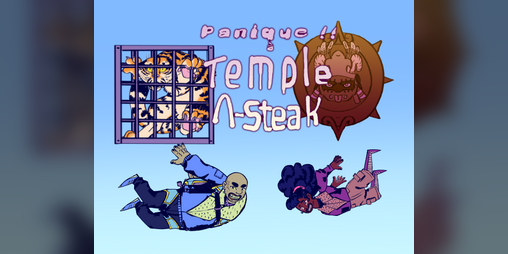 Cover image for Panique à Temple A-Steak