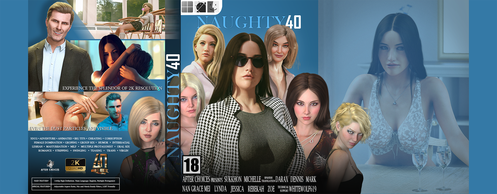 Naughty 40 (Adult Game) - Release Announcements pic