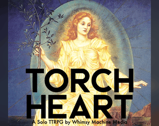 Torch Heart   - A Solo TTRPG of light in the darkness 
