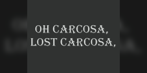 Cover image for Oh Carcosa, Lost Carcosa,