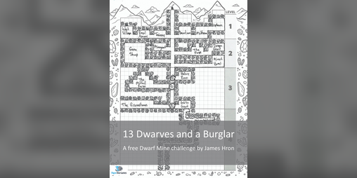 Cover image for Dwarf Mine: 13 Dwarves and a Burglar