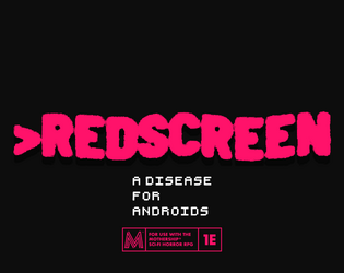 Rimbound Transmission 6: Red Screen   - A disease for androids 