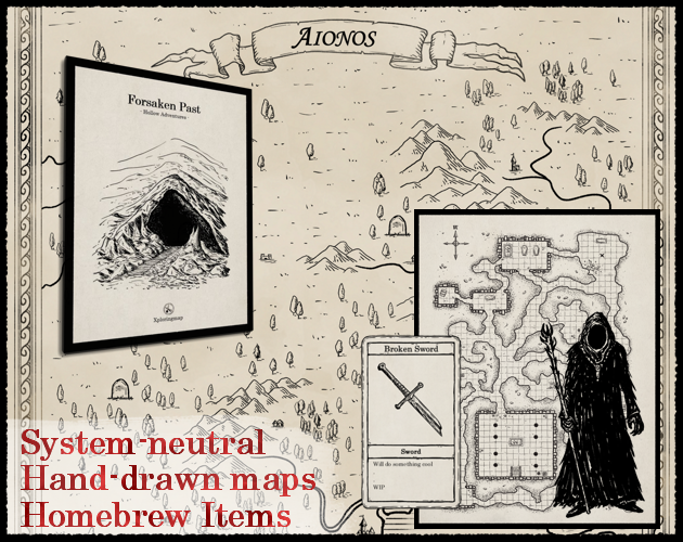 Cover image for Forsaken Past - Hollow Adventures