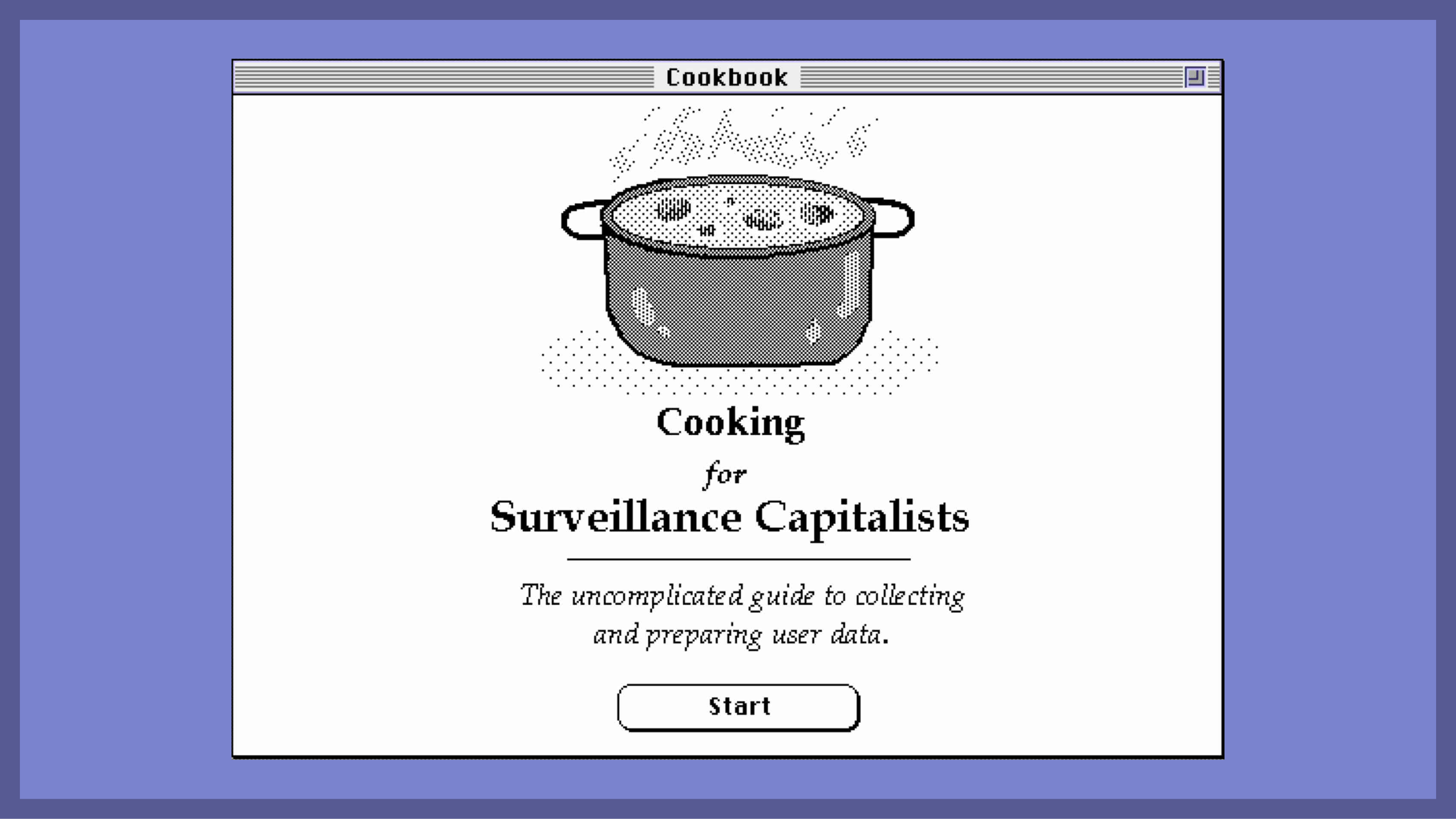 Cooking for Surveillance Capitalists