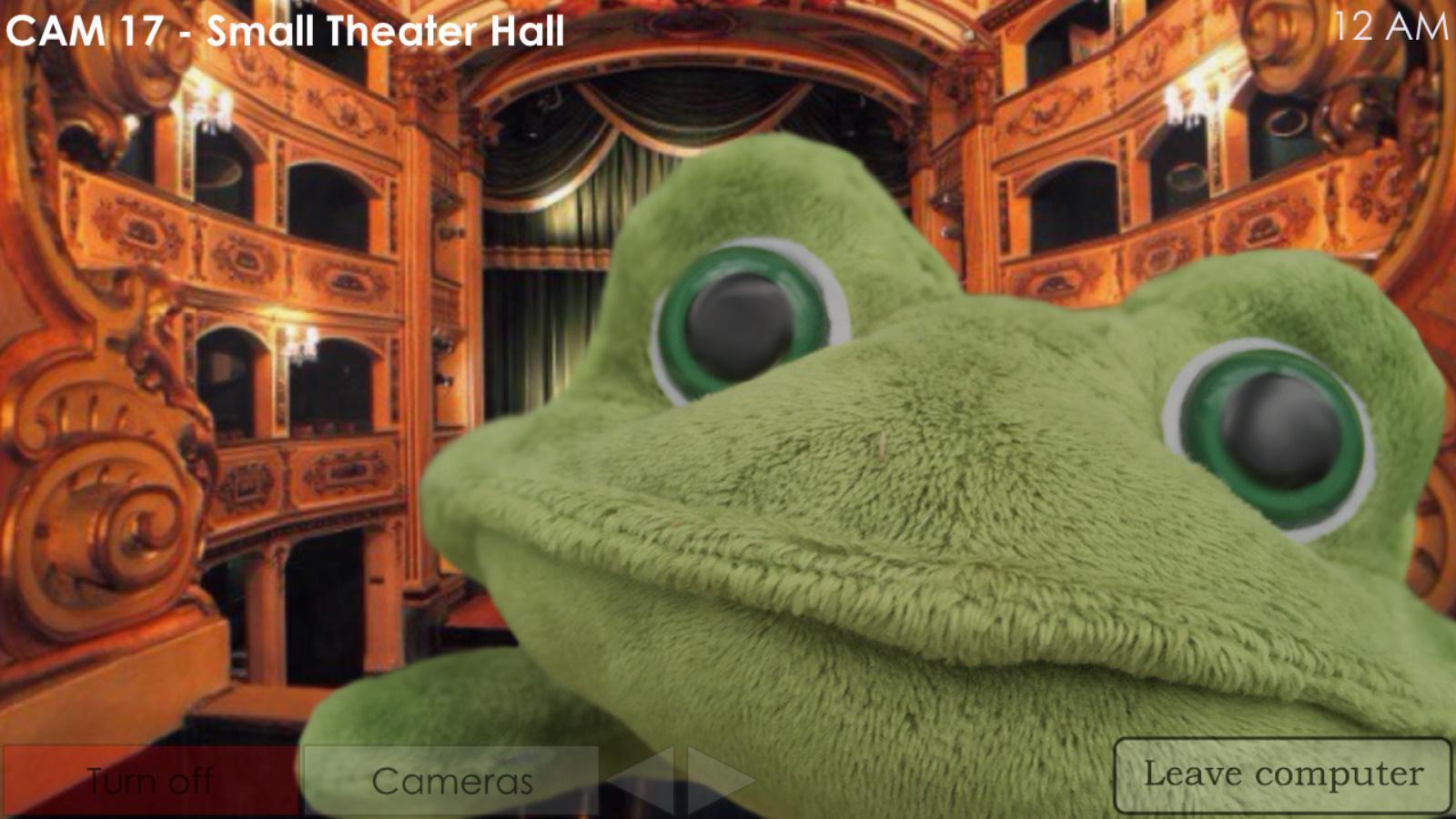 Froggy Plush Desktop Friend.