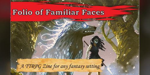Cover image for Folio of Familiar Faces