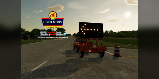 Cover image for FS22: Construction Arrow Trailer