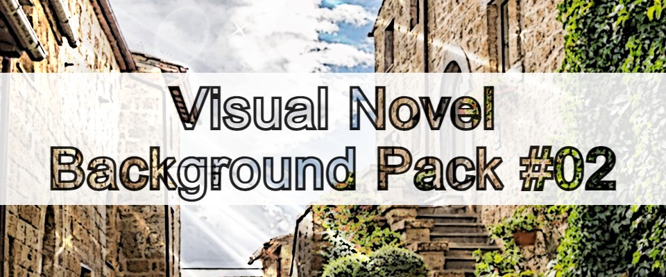 Visual Novel Background Pack #03 | Alley / Street