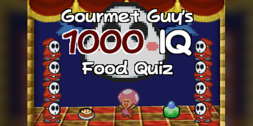 Cover image for Gourmet Guy's 1000IQ Food Quiz