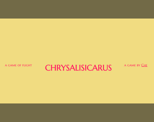 Chrysalisicarus   - (reliquary s1e7) 