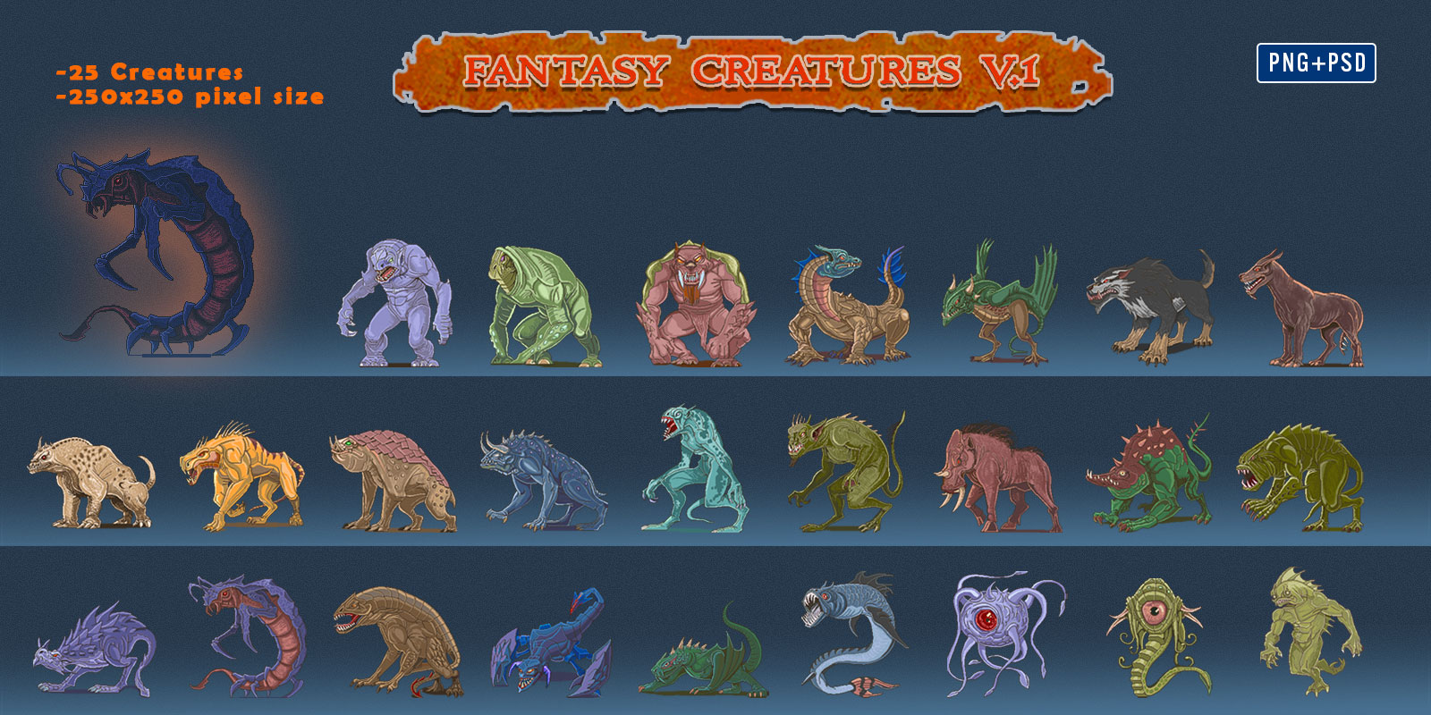 Fantasy Creatures v.1