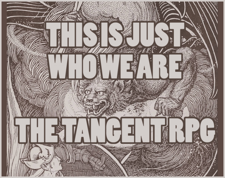 Cover image for This is Just Who We Are: The Tangent RPG