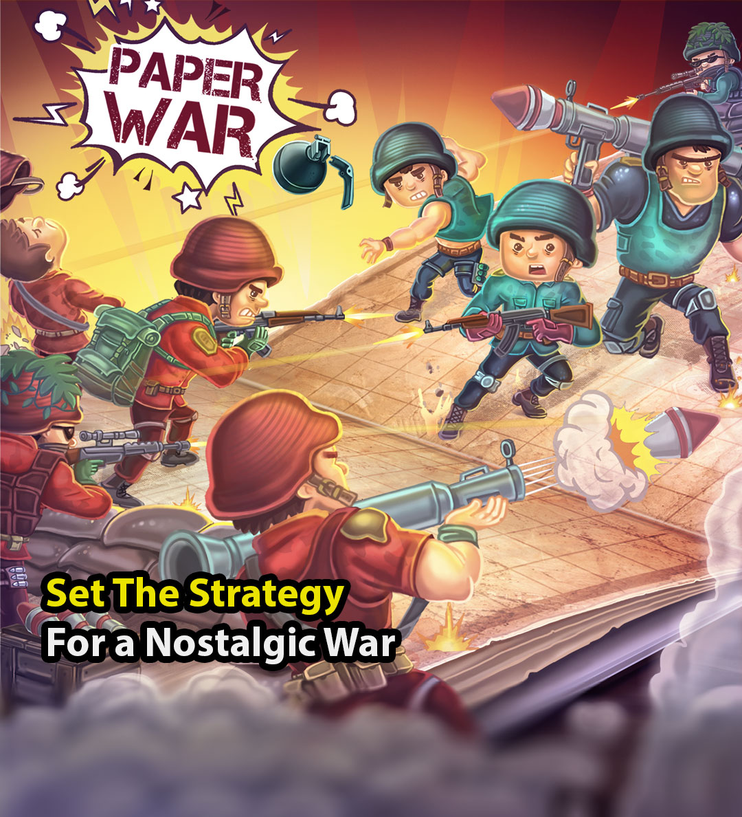 Paper War : online Turn base
