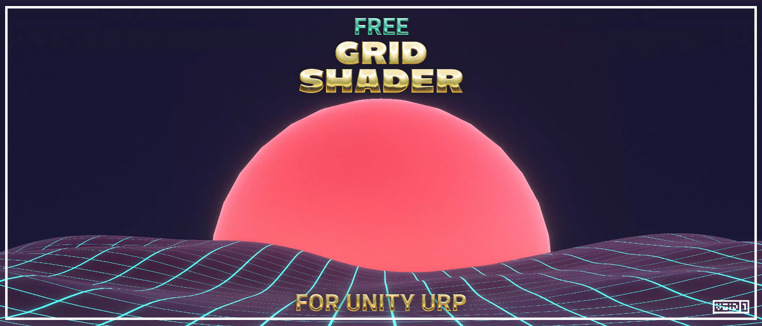 Free Grid Shader for Unity URP