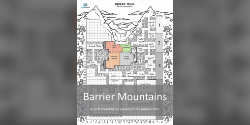 Cover image for Dwarf Mine: Barrier Mountains