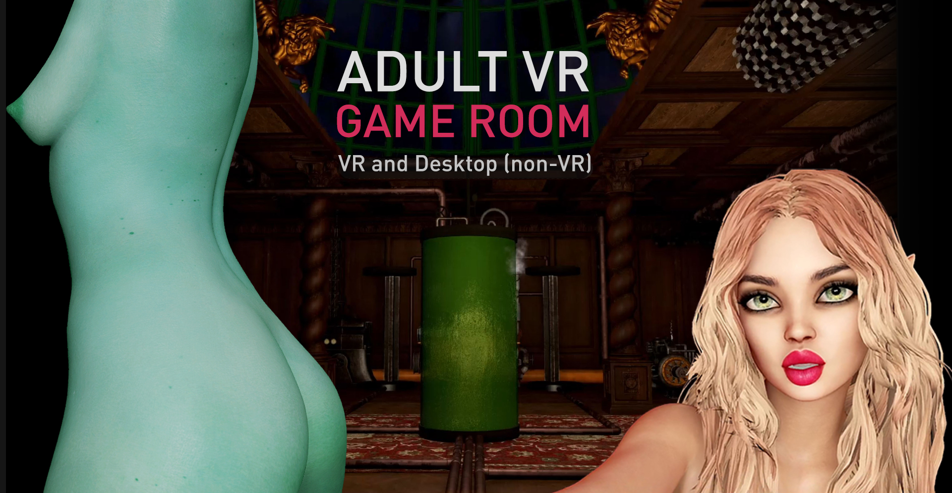 Adult vr game room