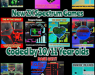 Bearsden Primary - ZX Spectrum Games - Coded by 10/11 year olds - 2022 Edition