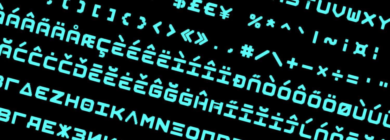 PHASED: A Pixel and Vector Font