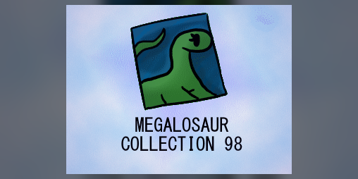Cover image for Megalosaur Collection 98