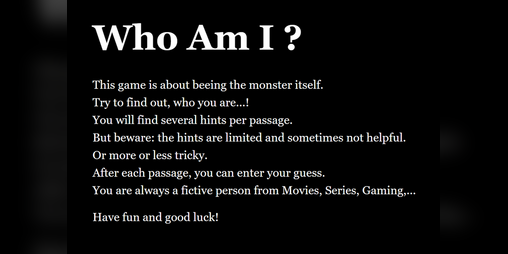 Cover image for Who Am I