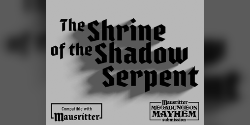 Cover image for The Shrine of the Shadow Serpent