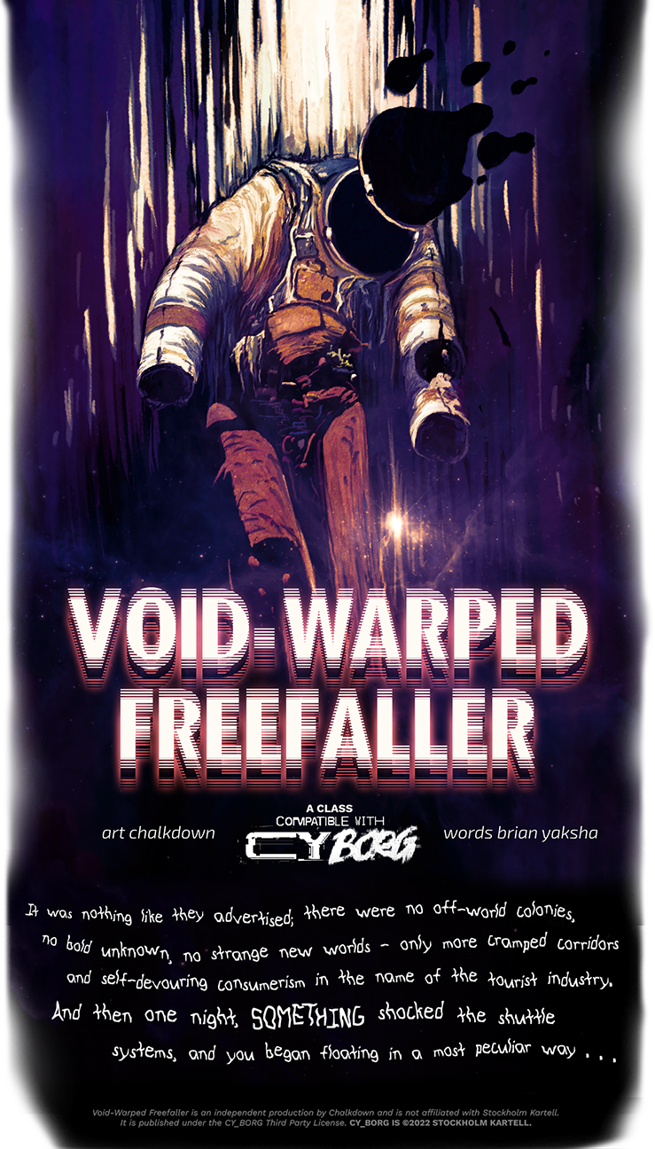 Void-Warped Freefaller - for CY_BORG