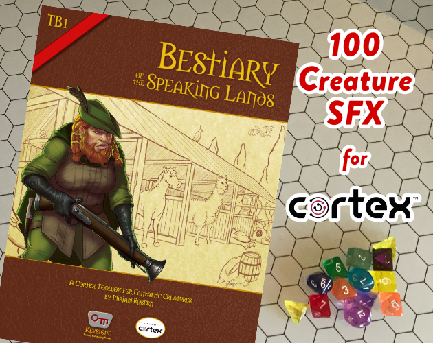 Cover image for Bestiary of the Speaking Lands ֍ Keystone Fantasy Roleplaying
