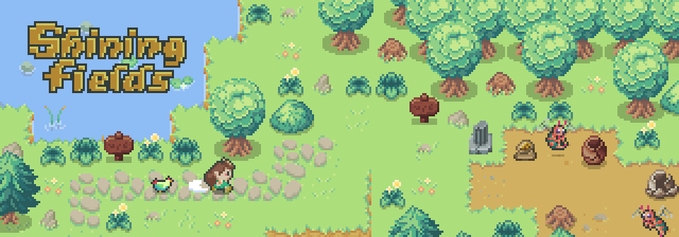 Shining Fields - Bright Forest 16x16 Asset Pack