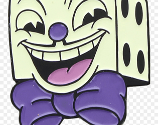 Cuphead Bowser Dice Art, mr., purple, dice, cartoon png