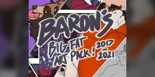 Cover image for Baron's Big Fat Art Pack 2017-2021