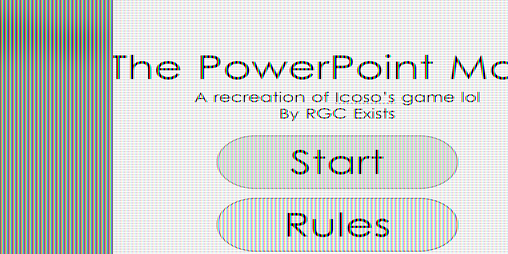 Cover image for The PowerPoint Maze (REMAKE OF ICOSO'S POWERPOINT GAME)