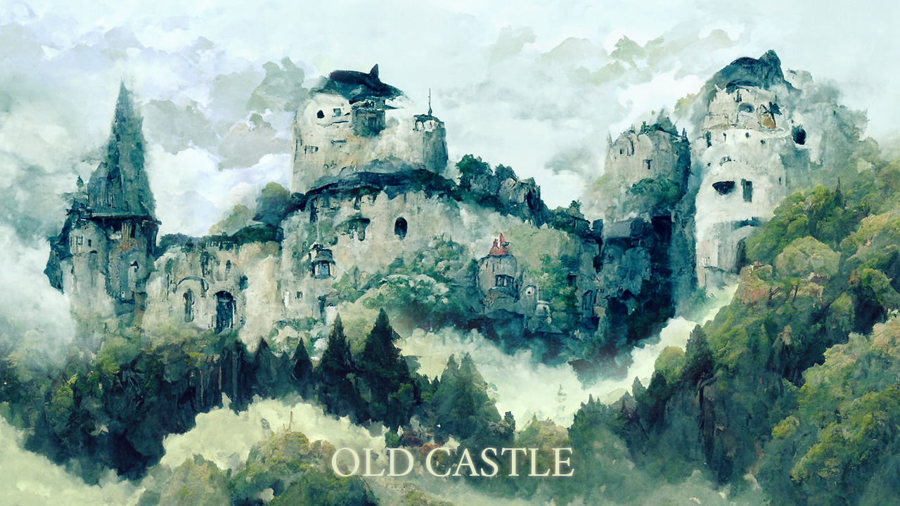 Old castle background v2