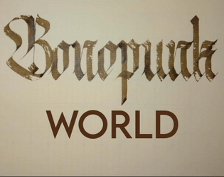 BONEPUNK WORLD   - An OSR style hex crawl for BONEPUNK 