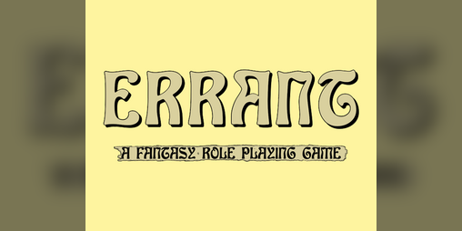 Cover image for Errant