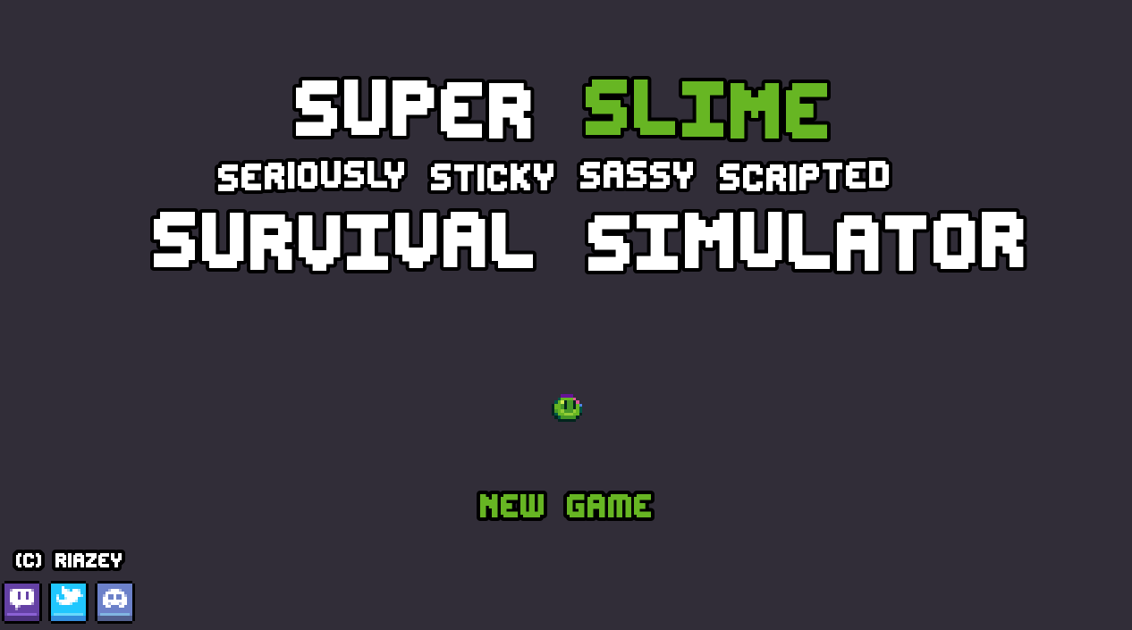 Super Slime Seriously Sticky Sassy Scripted Survival Simulator by Riazey